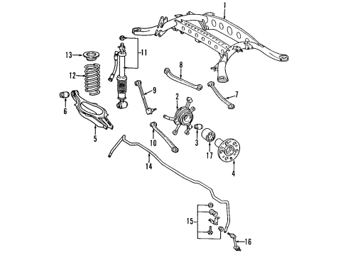 Mercedes-Benz 140-321-25-04-28 Coil Spring