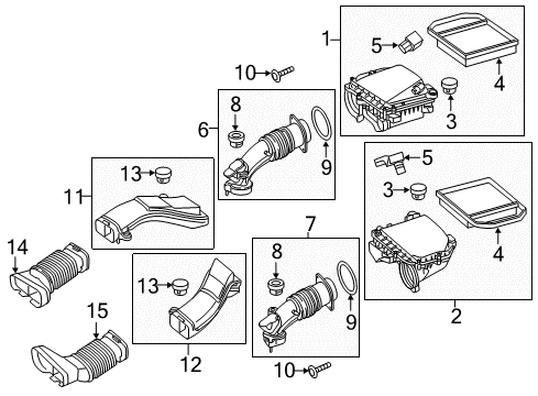 Mercedes-Benz 009-542-57-18 Oxygen Sensor