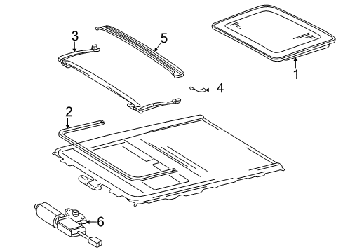 Mercedes-Benz 208-784-02-09 Side Trim