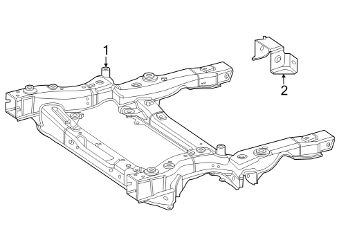 Mercedes-Benz 000-990-49-59 Suspension Crossmember Rivet