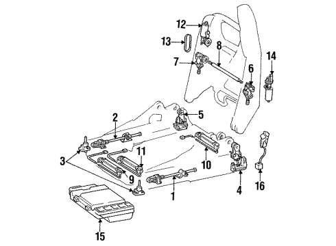 Mercedes-Benz 129-820-06-07 Adjust Gear