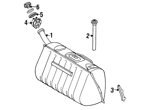 Mercedes-Benz 123-542-04-04-65 Sending Unit