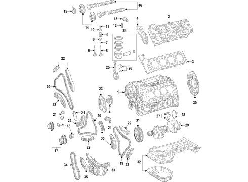 Mercedes-Benz 177-030-01-00 Crankshaft