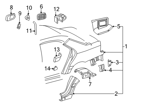 Mercedes-Benz 202-800-21-75 Lock Actuator