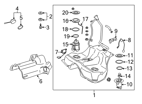 Mercedes-Benz 220-300-01-04 Pedal Travel Sensor