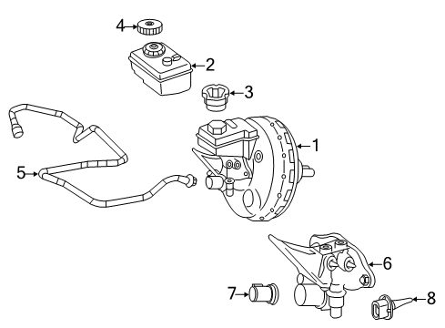 Mercedes-Benz 642-230-01-65-87 Vacuum Pump