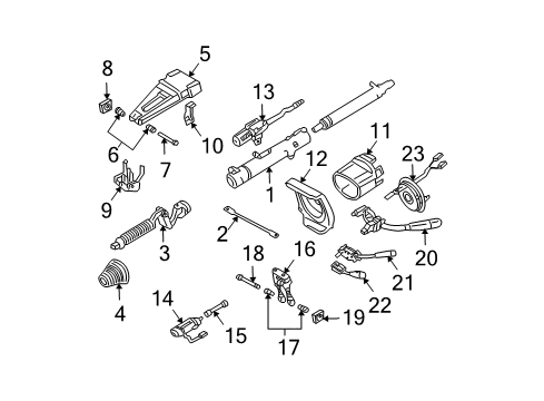 Mercedes-Benz 001-545-38-09 Stoplamp Switch