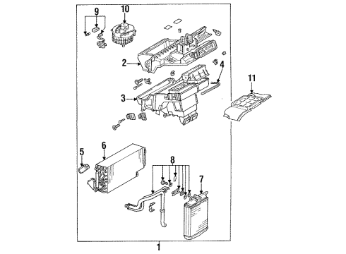 Mercedes-Benz 000-830-97-15 Pipe Kit