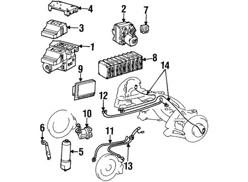 Mercedes-Benz 015-545-80-32 Control Module