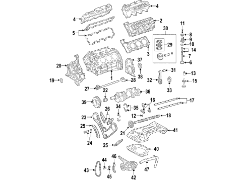 Mercedes-Benz 112-011-02-08 Rear Main Seal Retainer