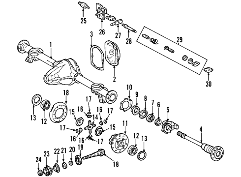 Mercedes-Benz 601-351-01-72 Nut