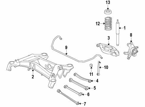 Mercedes-Benz 124-320-12-31 Shock Absorber