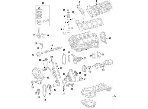 Mercedes-Benz 642-014-09-00-64 Oil Pan Gasket