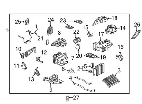 Mercedes-Benz 230-830-00-84 Heater Control Valve