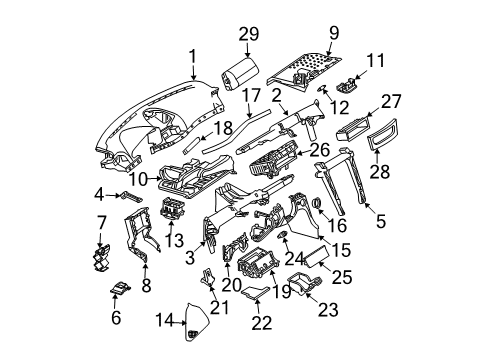 Mercedes-Benz 210-682-03-04 Insulation