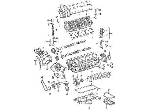 Mercedes-Benz 120-010-15-08 Overhaul Gasket Set