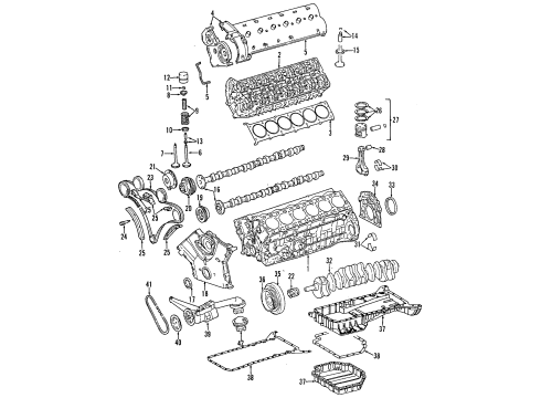 Mercedes-Benz 120-010-13-20 Valve Grind Gasket Kit