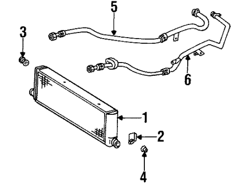 Mercedes-Benz 120-180-07-30 Oil Feed Tube