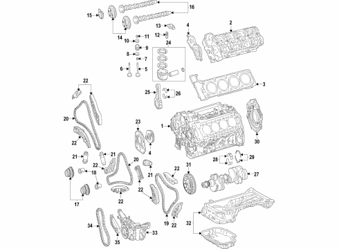 Mercedes-Benz 176-010-68-02-80 Cylinder Block