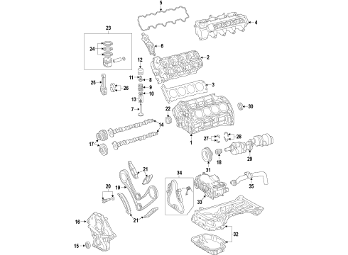 Mercedes-Benz 156-050-01-18 Camshaft Cover