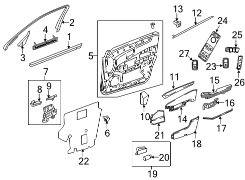 Mercedes-Benz 204-720-23-35 Lock Actuator