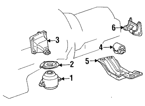 Mercedes-Benz 140-242-10-01 Support