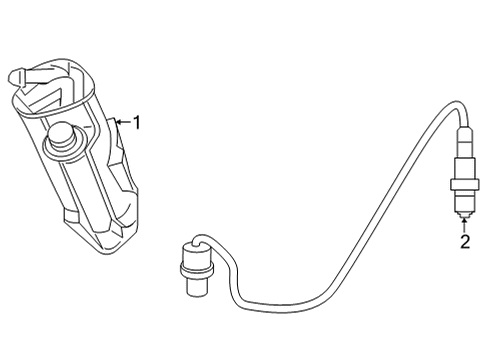 Mercedes-Benz 176-078-06-00 Oil/Air Separator