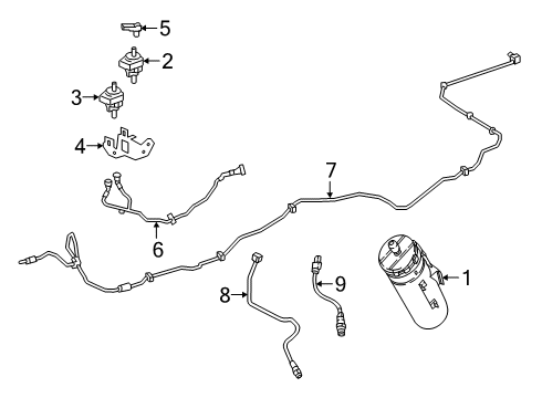 Mercedes-Benz 177-010-15-03 Purge Control Valve