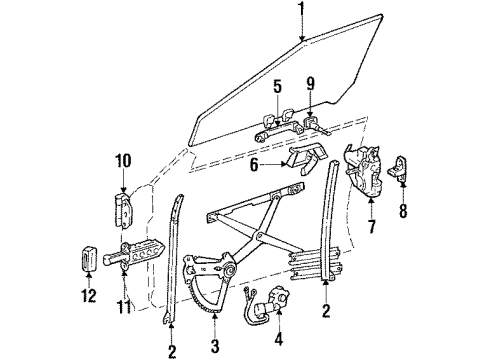 Mercedes-Benz 124-760-42-77 Cylinder & Keys