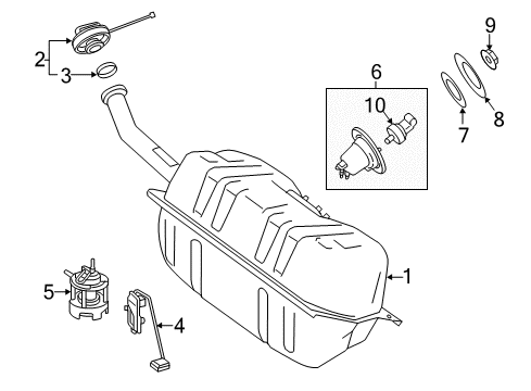 Mercedes-Benz 279-905-00-00 Oil Level Sensor