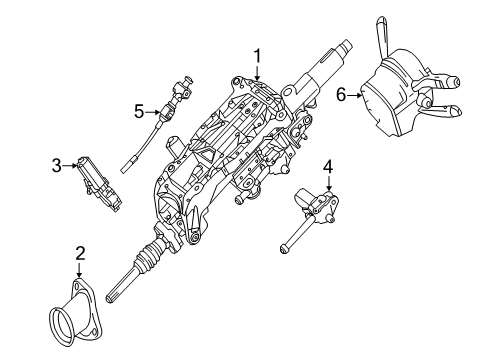 Mercedes-Benz 166-820-49-10 Hazard Switch