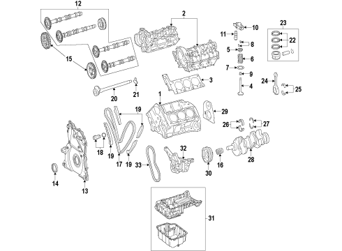 Mercedes-Benz 642-033-22-01-56 Bearings