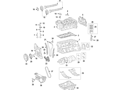 Mercedes-Benz 270-010-00-68 Rear Main Seal Retainer