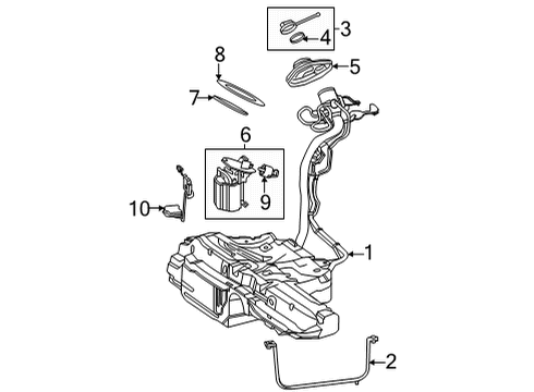 Mercedes-Benz 254-070-04-00 Fuel Pump