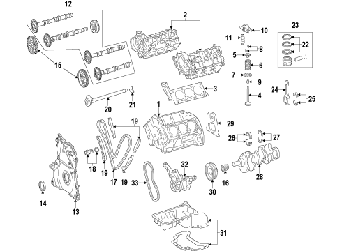 Mercedes-Benz 642-033-26-01-52 Bearings