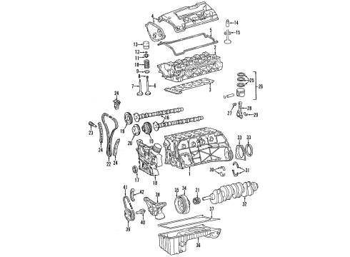 Mercedes-Benz 111-010-32-98-80 Engine