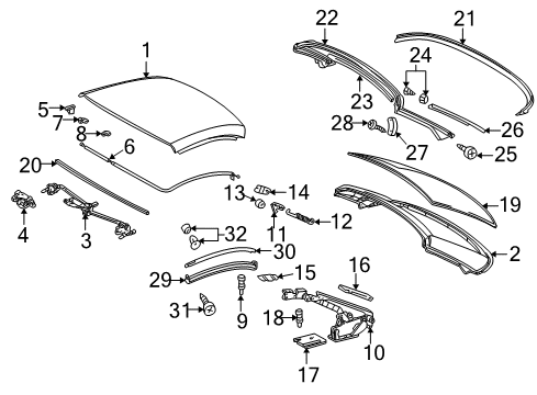 Mercedes-Benz 170-790-13-40-3548 Hardtop