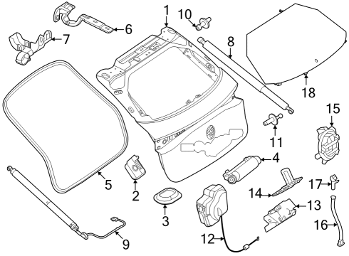 Mercedes-Benz 000-990-87-11 Hinge Lower Bolt