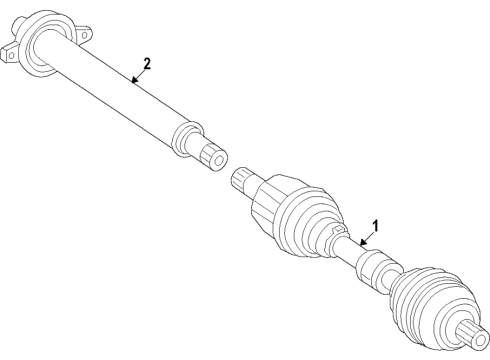 Mercedes-Benz 246-330-37-01-64 Inner CV Joint Boot