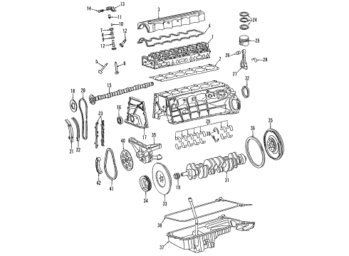 Mercedes-Benz 103-223-10-41 Rear Mount