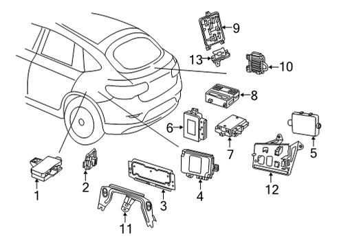 Mercedes-Benz 253-900-10-04 Control Module