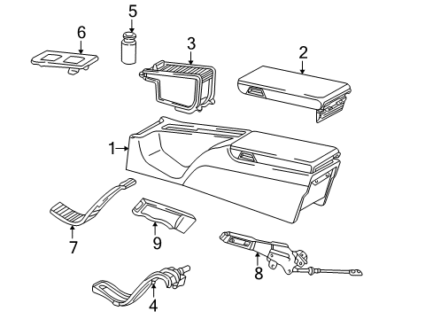 Mercedes-Benz 170-420-04-85 Rear Cable