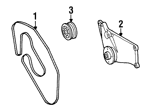 Mercedes-Benz 011-997-06-92 Serpentine Belt