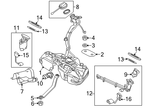 Mercedes-Benz 253-300-00-04 Pedal Travel Sensor