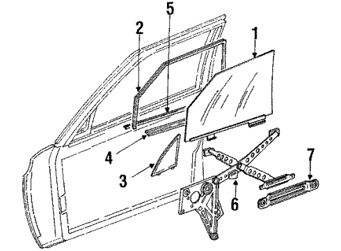 Mercedes-Benz 126-720-03-35 Lock