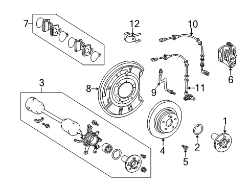 Mercedes-Benz 000-421-99-86-64 Overhaul Kit