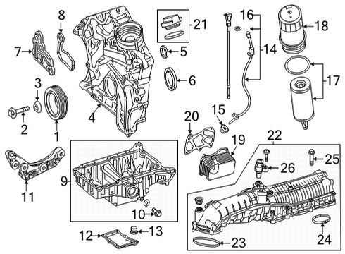 Mercedes-Benz 276-141-04-80 Manifold Gasket