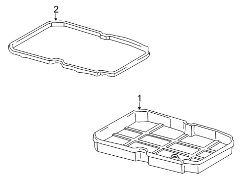 Mercedes-Benz 126-277-02-95 Auto Transmission Filter