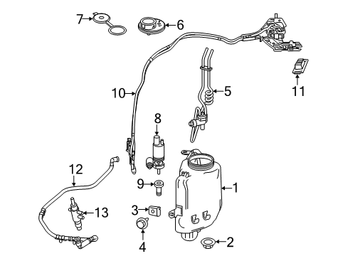 Mercedes-Benz 222-820-11-40 Wiper Motor