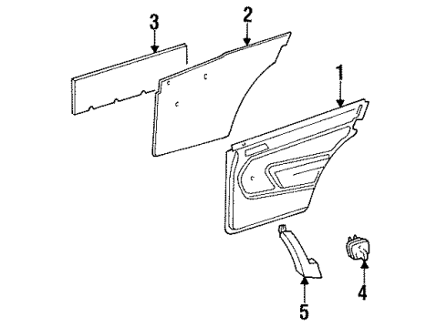 Mercedes-Benz 201-737-00-87 Cover